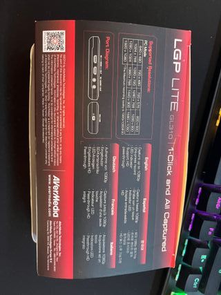 Capturadora AVerMedia LGP LITE GL310