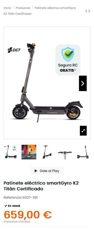 SMARTGYRO K2 TITAN DGT