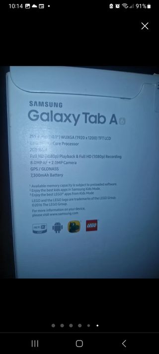 Tablet Samsung Galaxy Tab A 10.1