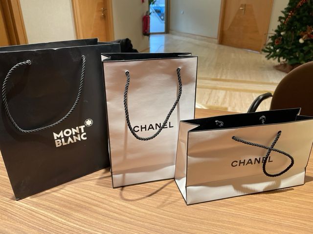 Cajas vacias y bolsas HERMES JO MALONE CARTIER CHA