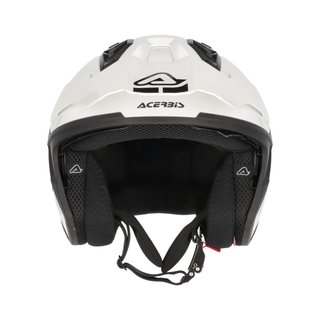 Casco acerbis trial aria evo blanco 22:06