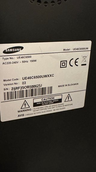 Tv Samsung 46 pulgadas