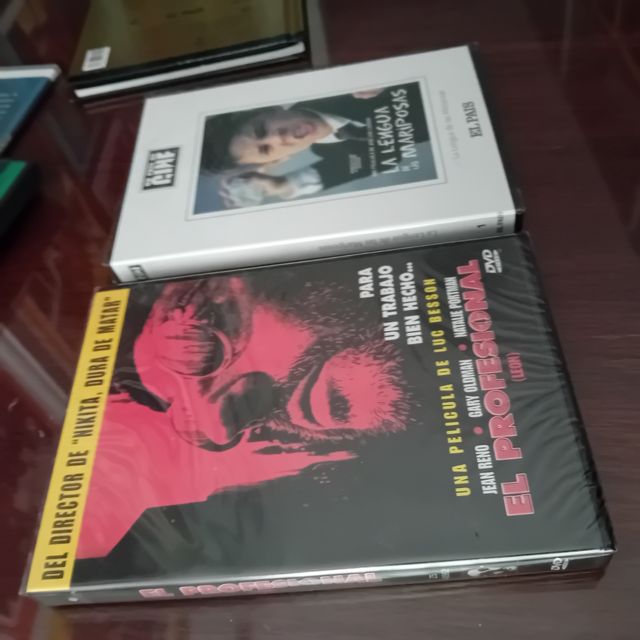 Lote 5 DVDs originales sin usar