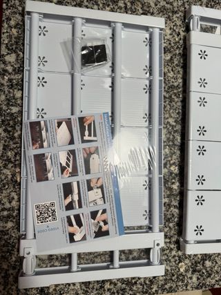 Estante ajustable sin tornillos