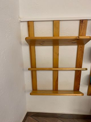 Estanteria de madera