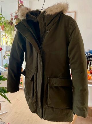 Abrigo/ parka plumas Uniqlo