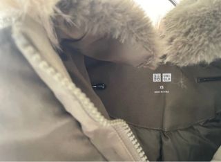 Abrigo/ parka plumas Uniqlo