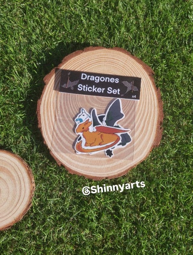Set Dragones Stickers