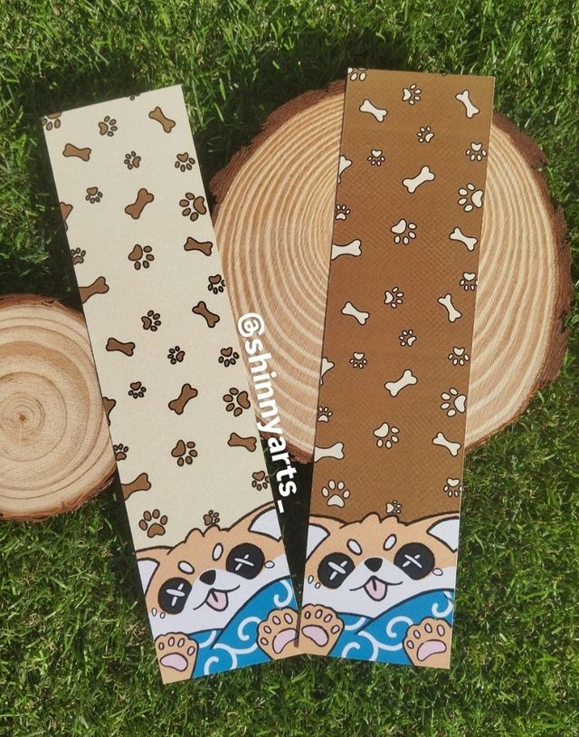 Marcapáginas perritos