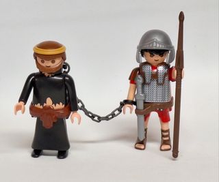 Playmobil Pastor Esclavo y Romano Portal Belen 