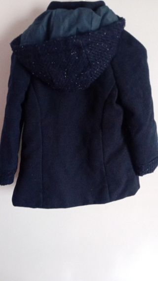 Cappottino bimba  3 anni con cappuccio 