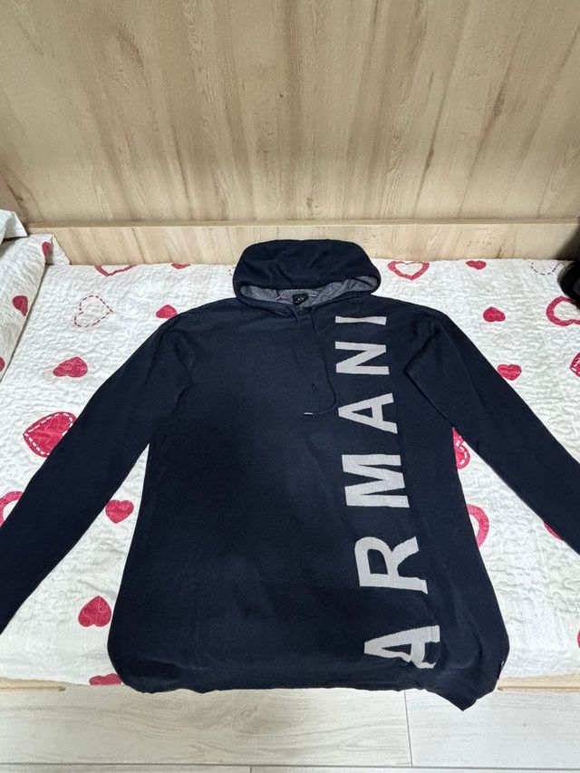 Maglione con cappuccio Armani exchange