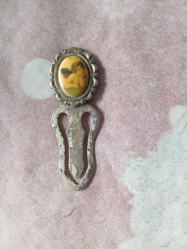 Ferma soldi vintage in argento 925