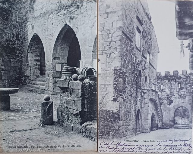 Fuenterrabía. Postales colección.