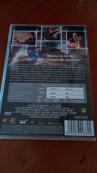 Ni una palabra. Michael Douglas