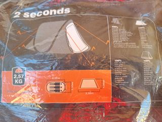 Tienda de campaña de 3 plazas "2 seconds"