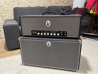 cabezal Jtm 45 de luthier mas pantalla 2x12