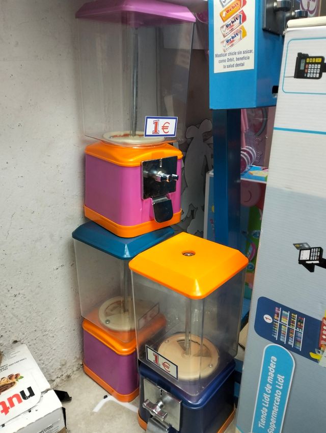 Máquina expendedora frutos secos etc