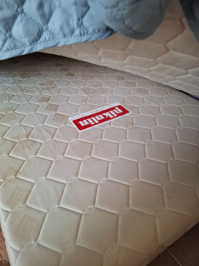 Colchón más somier súper bien