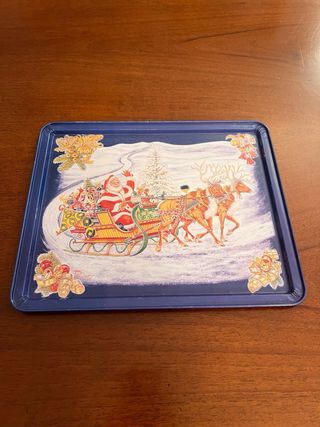 Vassoio vintage in metallo