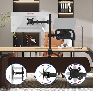 Duronic brazo doble monitor universal