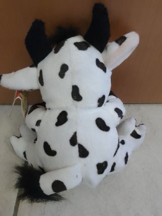 Peluche Mucca bianca enera