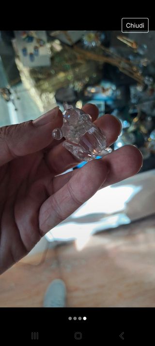 Swarovski barboncino puddle