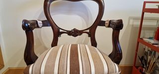 Butaca madera clásica