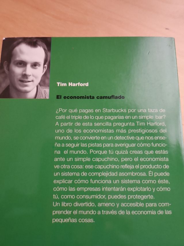 Libro El economista camuflado Tim Harfor