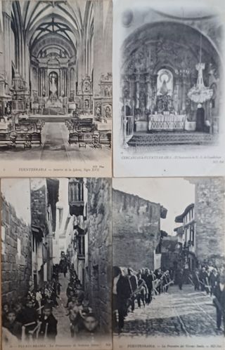 Fuenterrabía. Iglesia y Semana Santa.