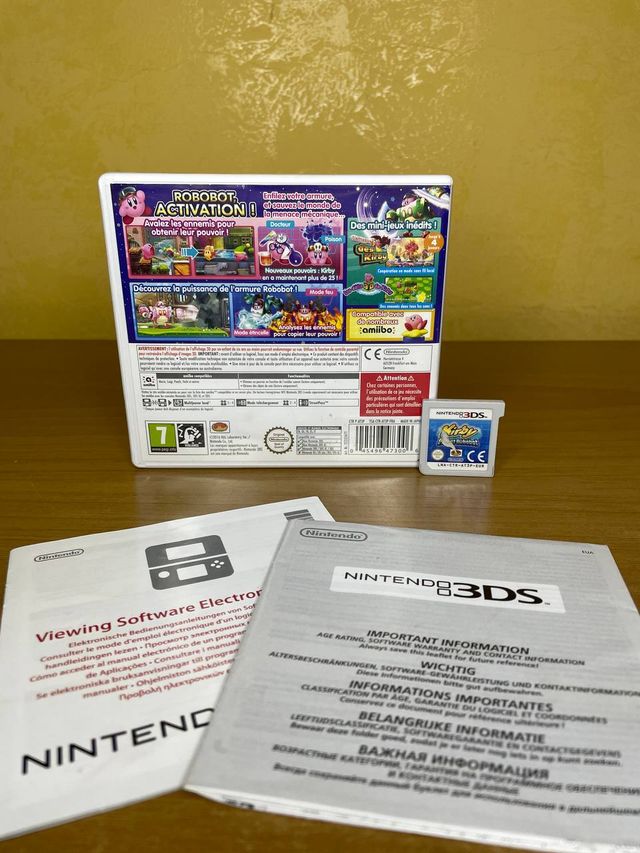 Kirby Planet Robobot Gioco Nintendo 3DS Completo