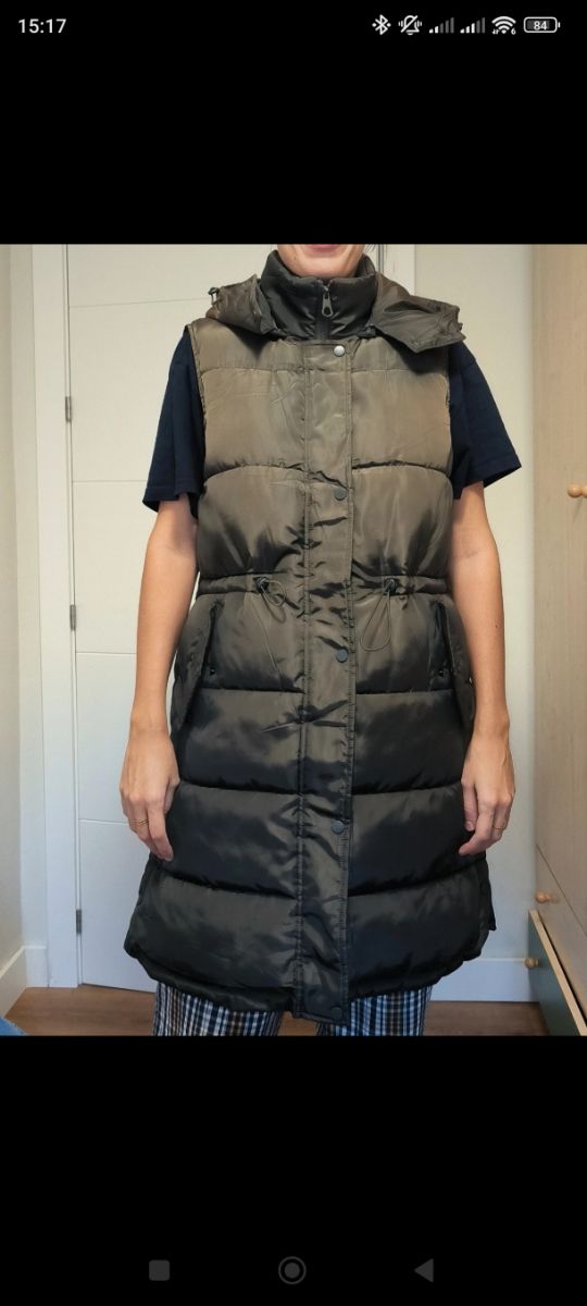 Chaleco verde oscuro
