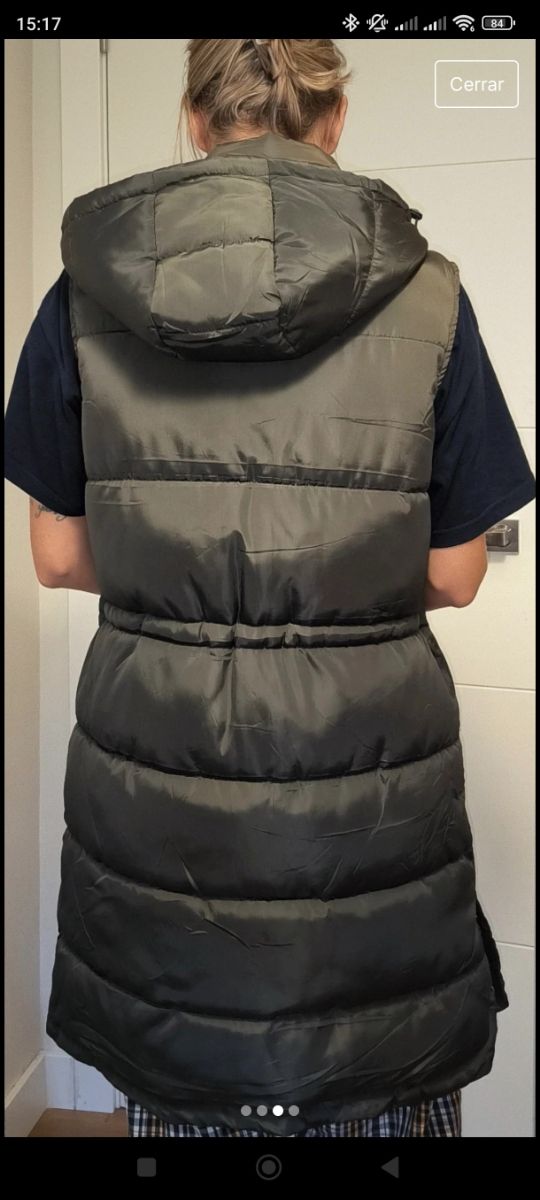 Chaleco verde oscuro