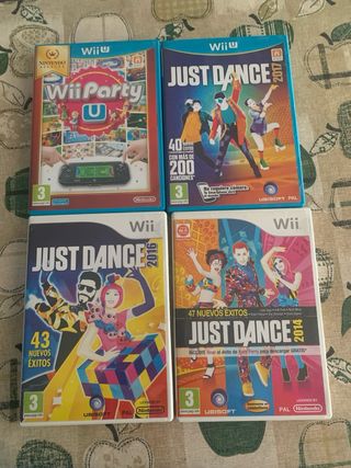 Juegos wii y wii U
