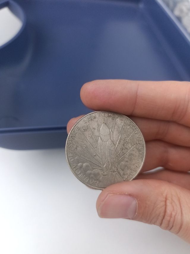 Moneda Discovery 5 dolares Marshall