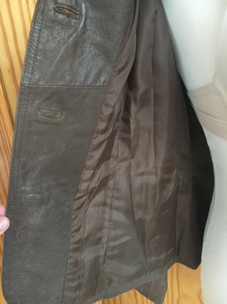 Cazadora piel talla 42