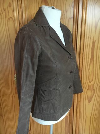 Cazadora piel talla 42