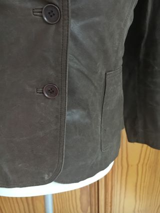 Cazadora piel talla 42