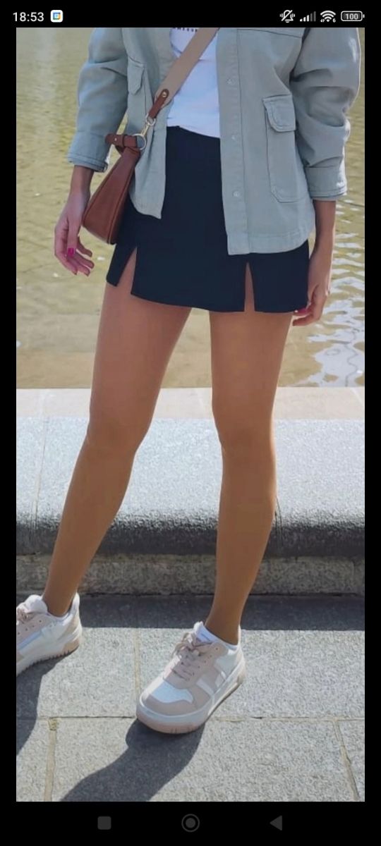 Falda pantalón de Zara. Nueva y rebajada