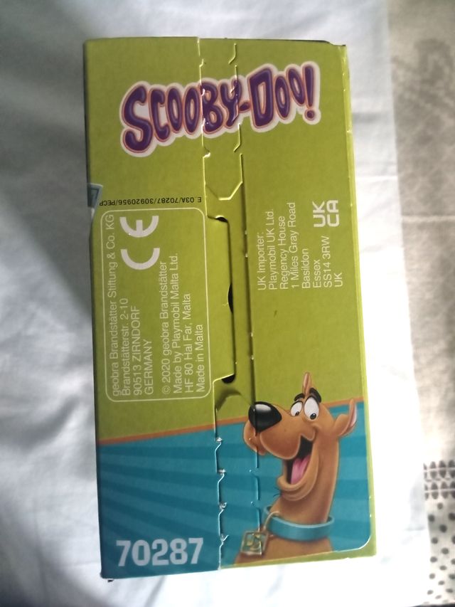 Conjunto Playmobil Scooby Doo e Shaggy (Novo)