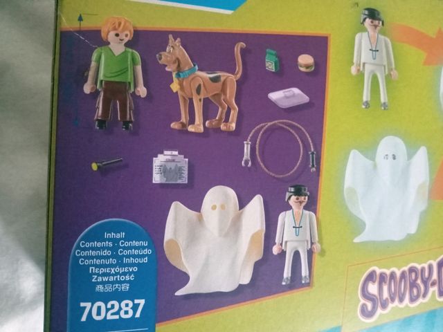 Conjunto Playmobil Scooby Doo e Shaggy (Novo)