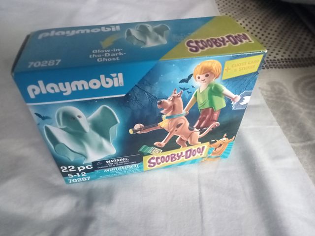 Conjunto Playmobil Scooby Doo e Shaggy (Novo)
