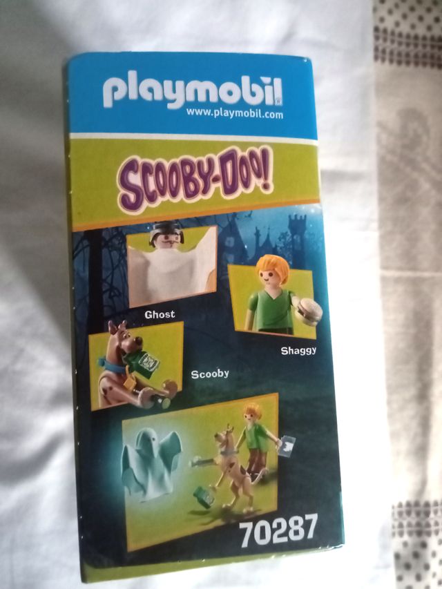 Conjunto Playmobil Scooby Doo e Shaggy (Novo)