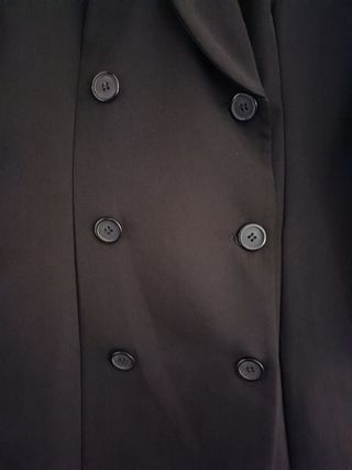 Blazer lungo o mini abito nero Koá tg S