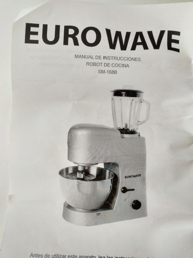 Robot cocina: amasa, bate, pica, monta