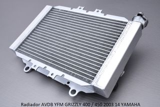 Radiador AVDB YFM GRIZZLY 400 / 450 2003 14 YAMAHA