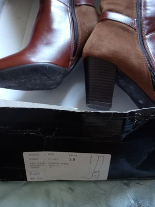 Botas número 39