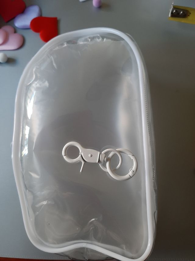 Bolso transparente para labubu nuevo