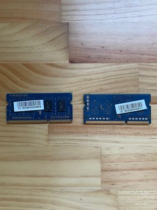 2GB de RAM y 4GB de RAM