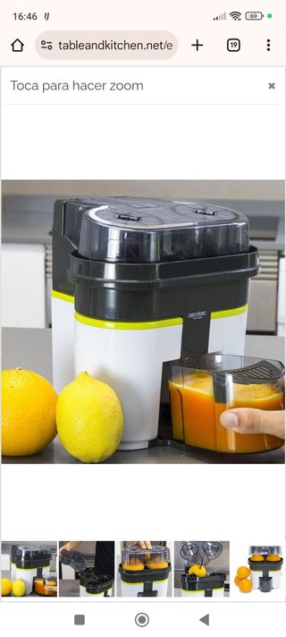 EXPRIMIDOR DOBLE CECOTEC CECOJUICER
